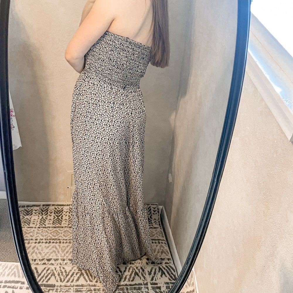 Free People Little of Your Love Strapless Jumpsuit M - Picture 4 of 10